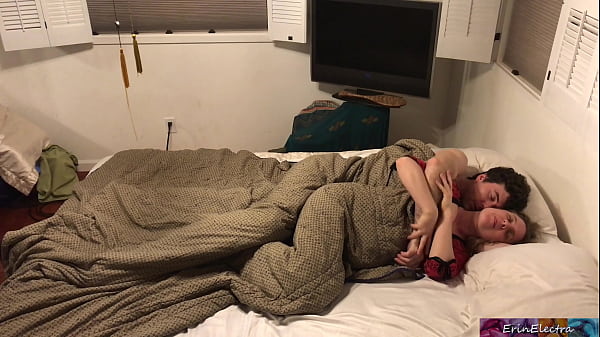Stepmom shares bed with stepson - Erin Electra