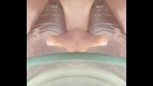 Mirranuz M84 20250612 PINEAPPLE glass Table ten inch DILDO and Flexible Penis Fuck my ASS