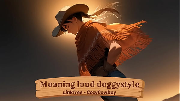 How he moans with pleasure