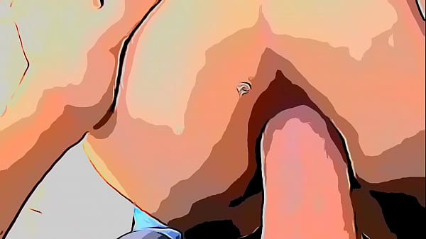 Cartoon - Stranger entered my mother's house, put my panties aside and ate my ass without pain_